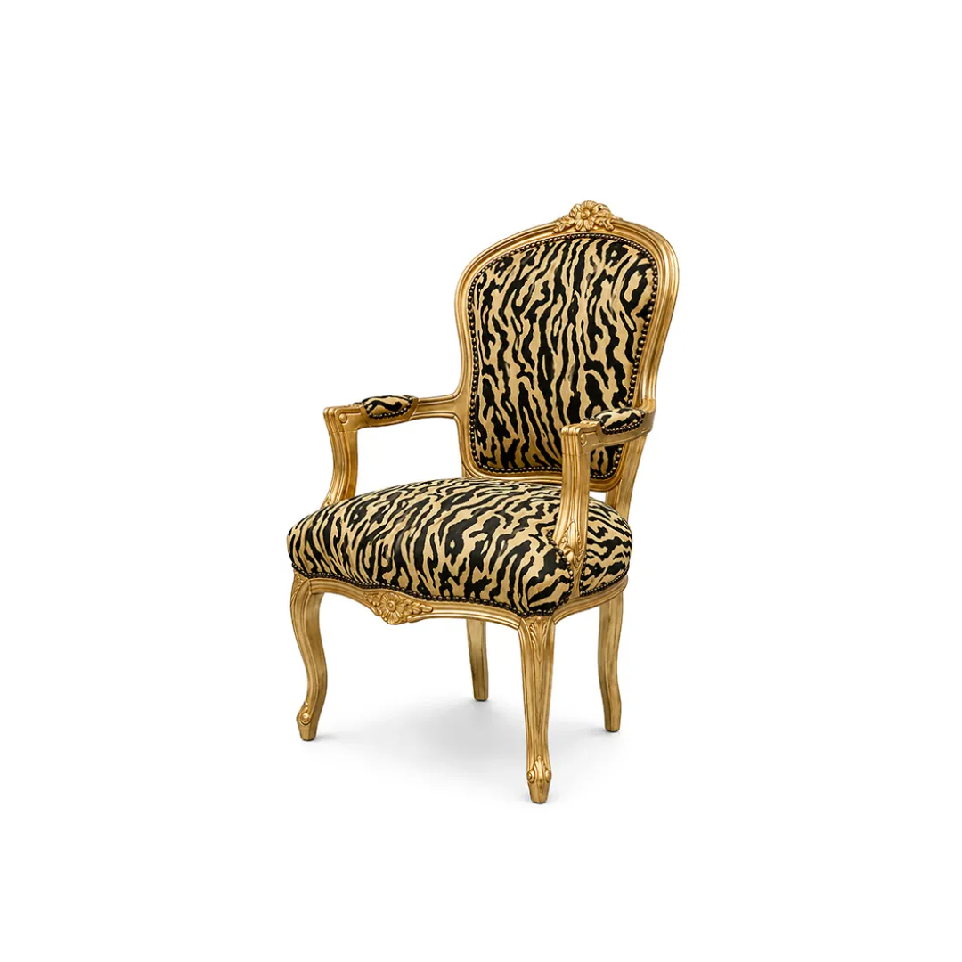 GH Louis Tiger Square Armchair