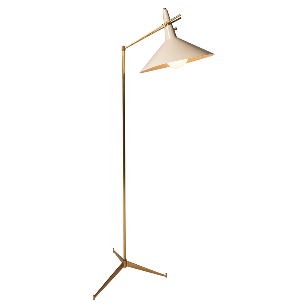 Mid-Century Model E-11 Floor Lamp by Paul McCobb for Directional, USA, c. 1950's