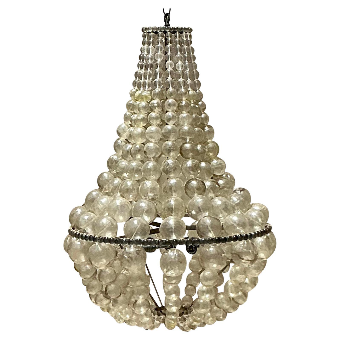 Vintage Boho Ariel Resin Bubble Chandelier After Oly