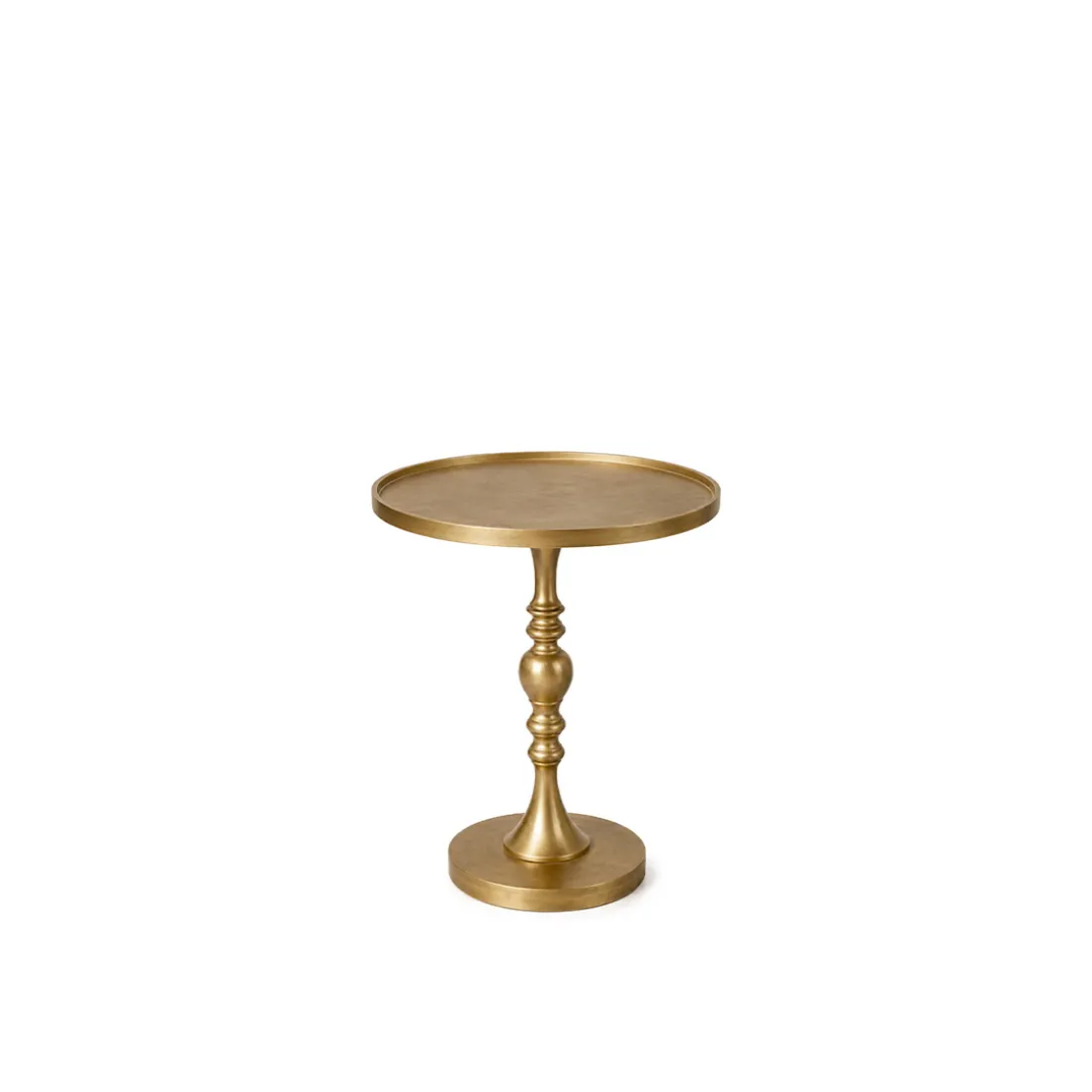 GH MONACO COFFEE TABLE BRASS MIRROR