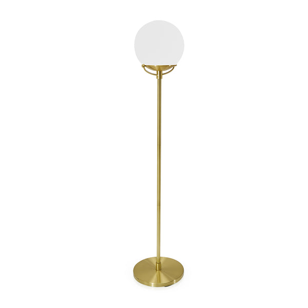 Gold Globe Floor Lamp