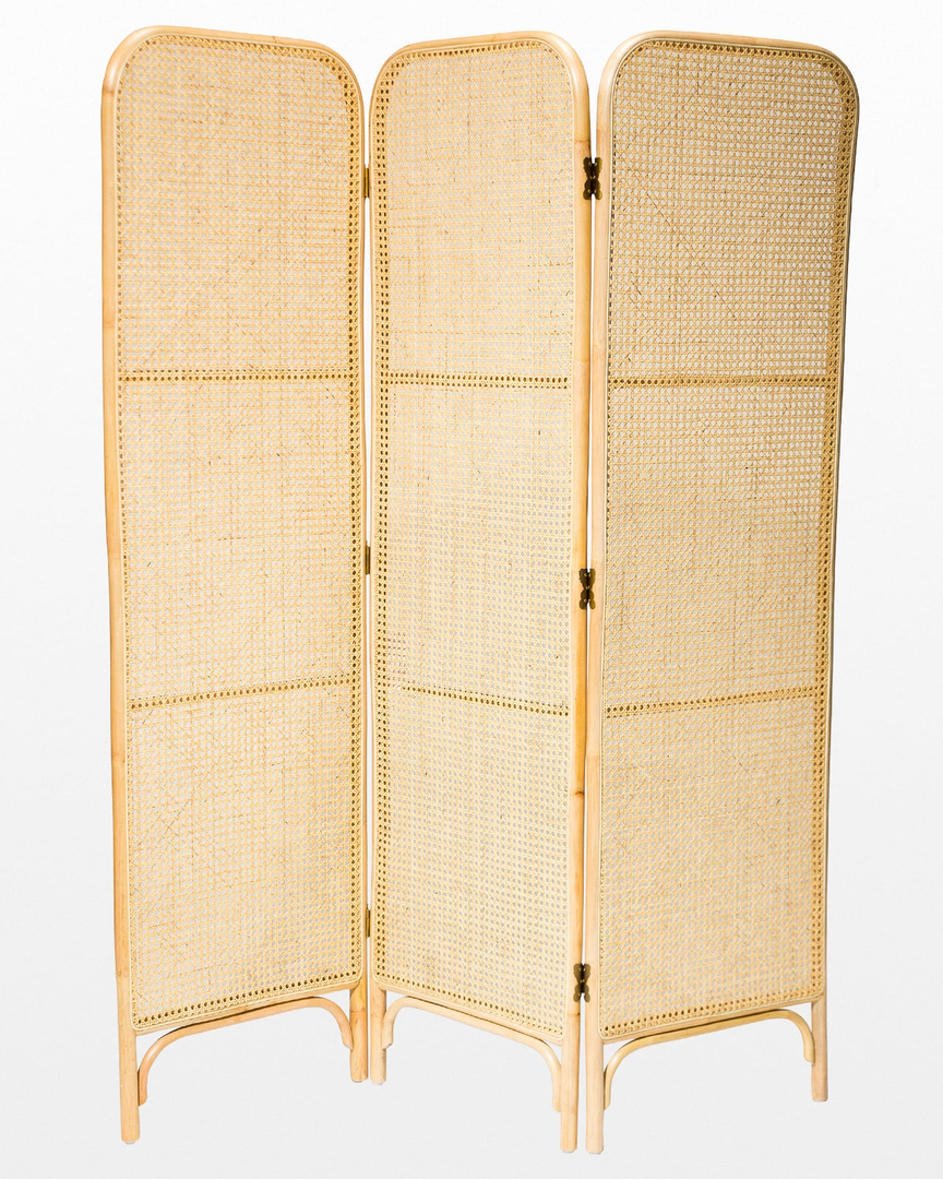 Corina Rattan and Caned Screen