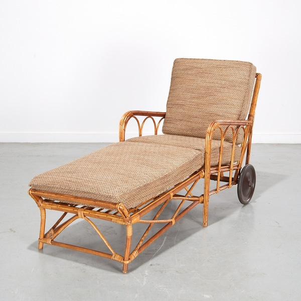 Rattan Lounge Chaise