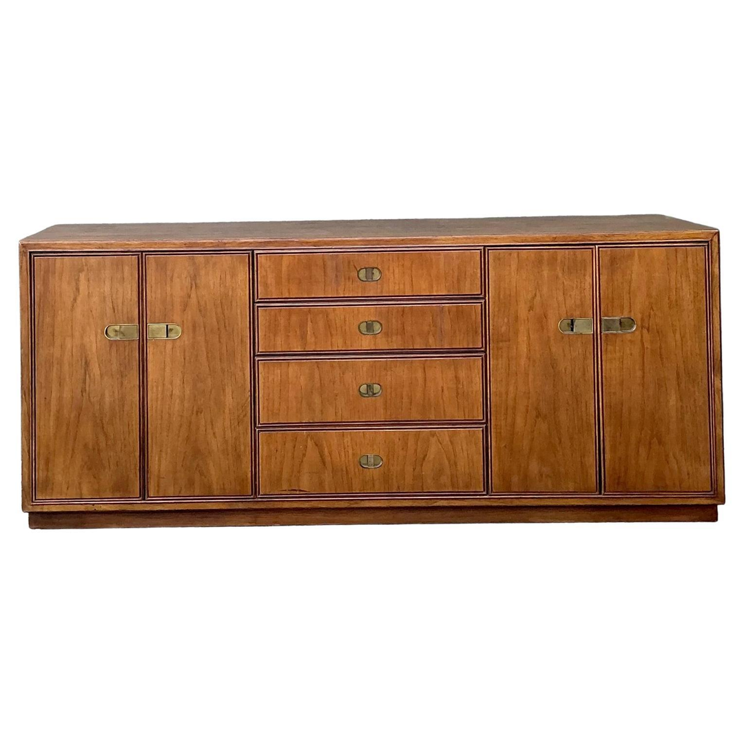 Vintage Drexel Brass Pull Dresser