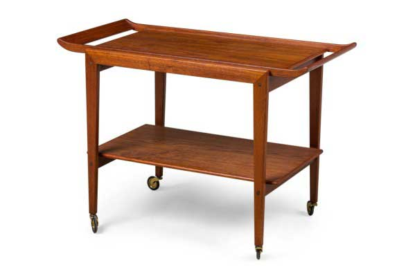 Danish Mid-Century Tea Cart