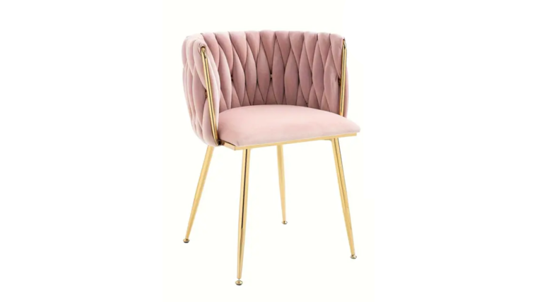 Velvet Chair - Blush
