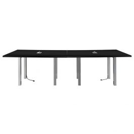 10ft Powered Table, Black Top