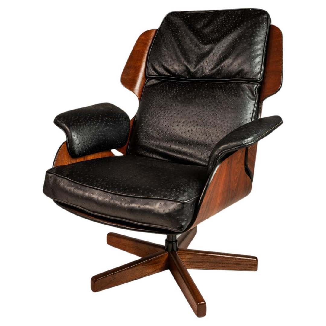 Plycraft Style Bentwood Chair, Kipp Stewart for Drexel Declaration, USA, c. 1960