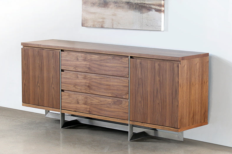 Remi Dining Buffet in Natural Walnut