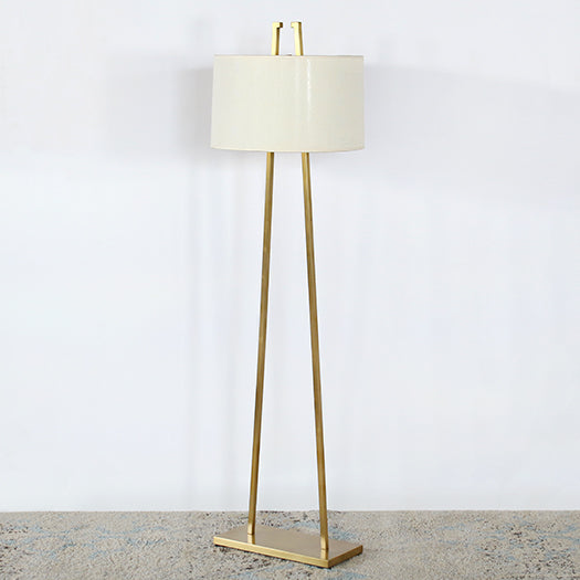 Satin Brass Floor Lamp