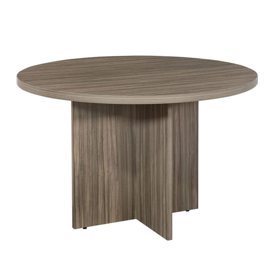 42" Round Conference Table - Urban Walnut
