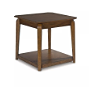 Ashley Trenmour Brown Mid Century End Table