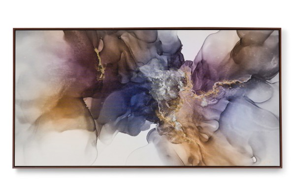 American Contemporary Embellished Canvas Print Titled: "Hope"