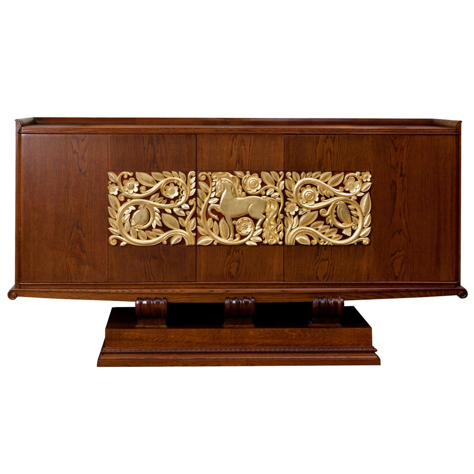 Fine Art Deco Sideboard Designed by Christian Krass