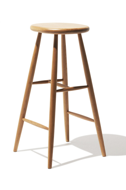 Contemporary Oak Bar Stool S065