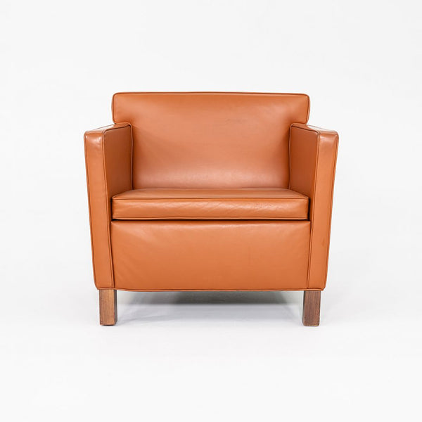 2010s Mies Van Der Rohe for Knoll Krefeld Club Chair Cognac Leather Upholstery